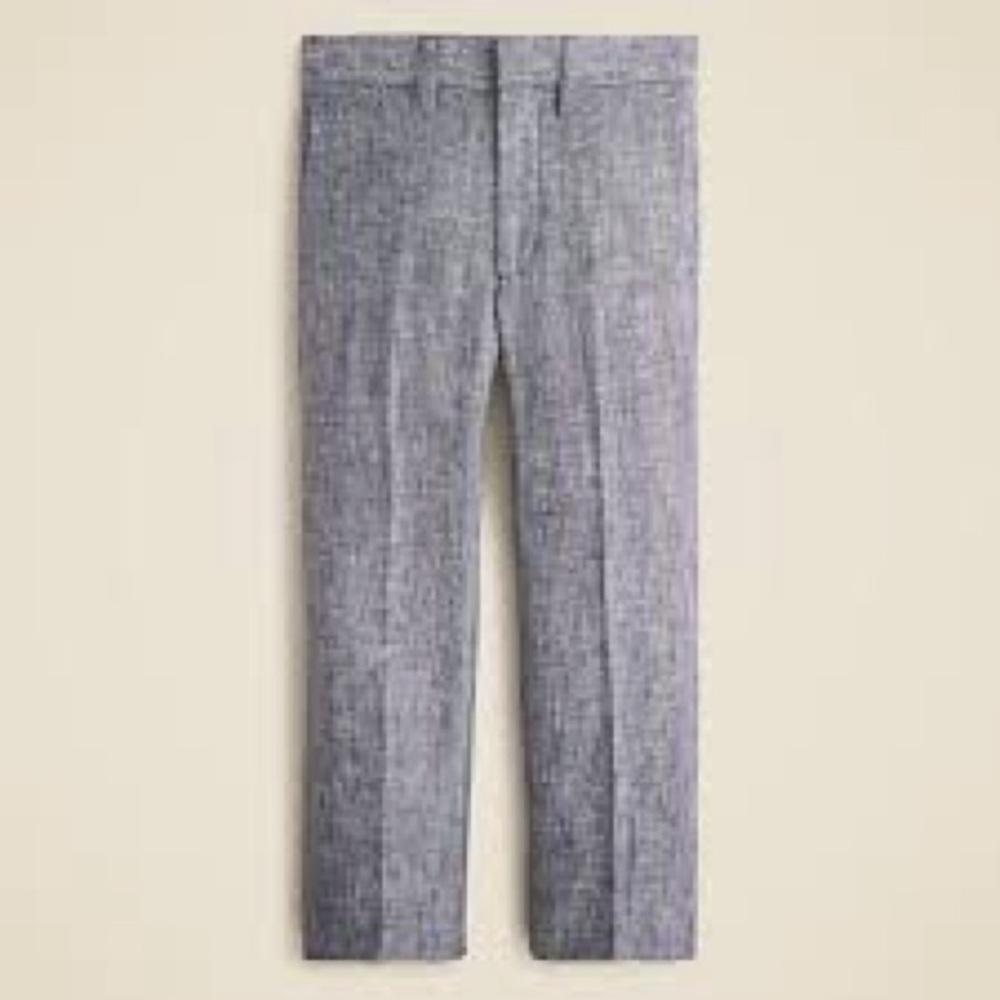 Crewcuts Boys' Ludlow unstructured suit pant in linen size 7